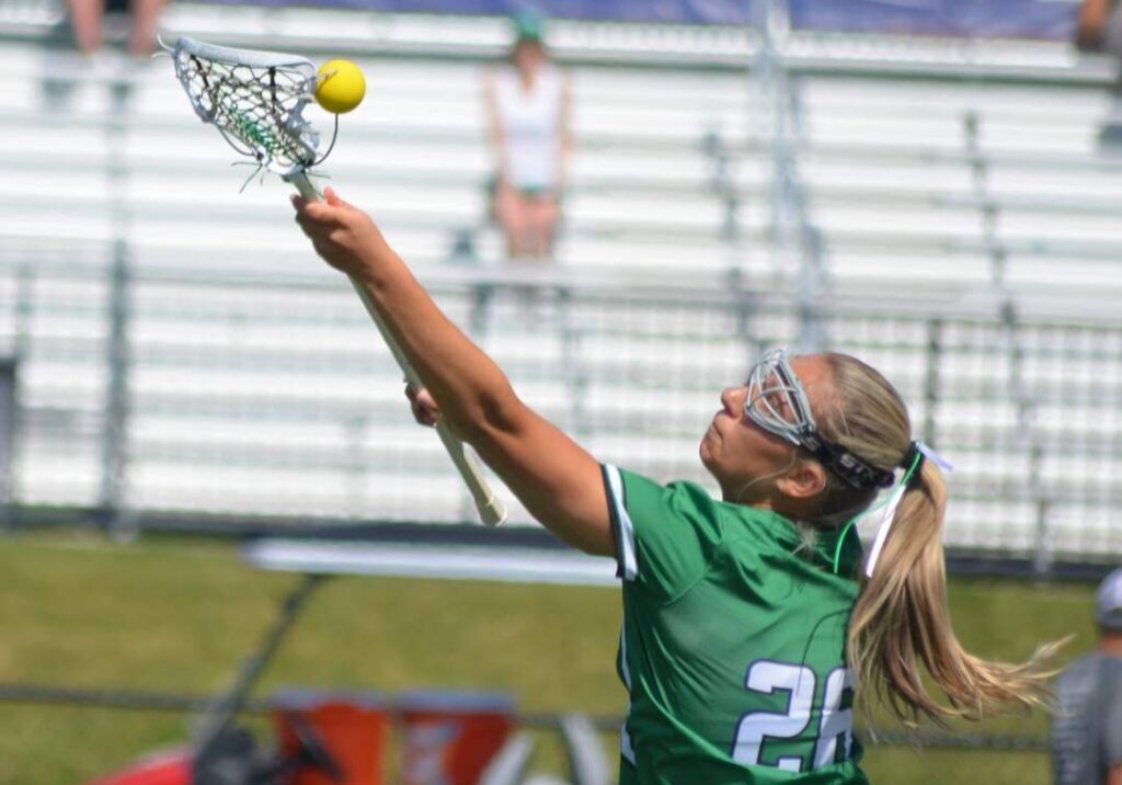 York graduate Morgan Navarre had a strong track and lacrosse career at the Elmhurst high school.