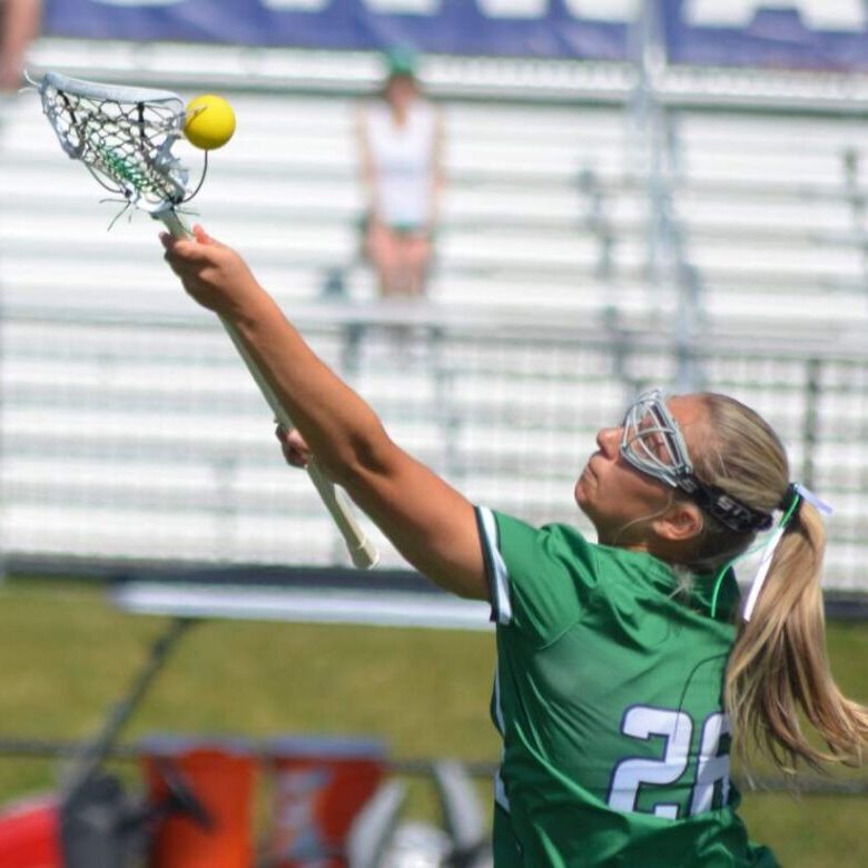 York graduate Morgan Navarre had a strong track and lacrosse career at the Elmhurst high school.