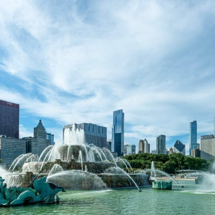 Buckingham Fountain<br><i>
Photo by Stephen Walker</i>